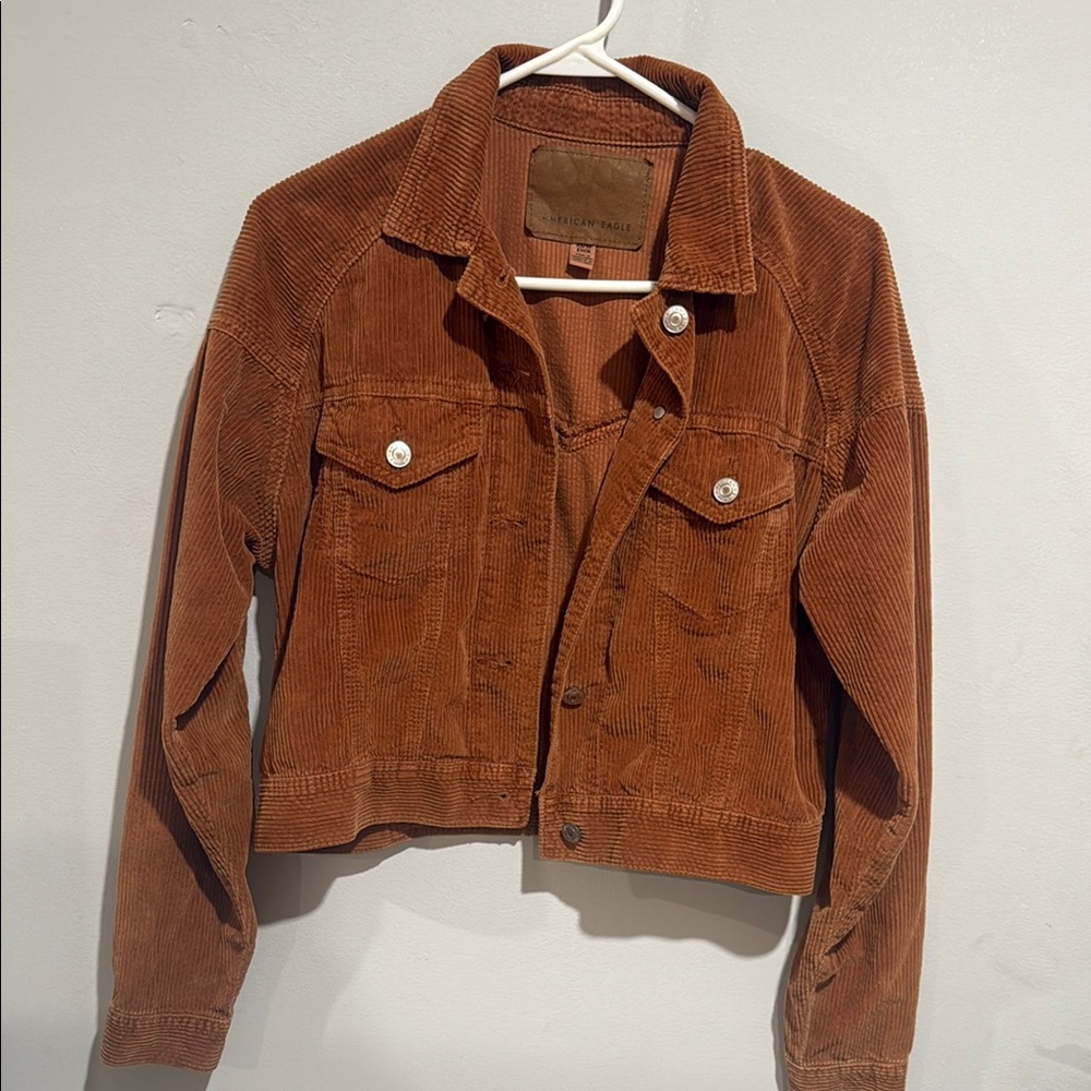 American Eagle Outfitters Brown Corduroy Jacket